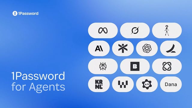 1Password will now let AI agents log in to accounts for you without ever needing to see your password

1Password for Age