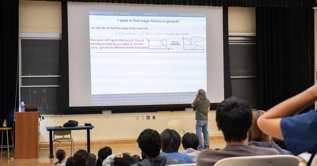 AI use leads UC Berkeley math professor to see ‘no point’ in grading homework

Ссылка: https://www.dailycal.org/news/cam